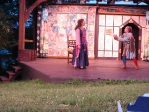 A scene from Twelfth Night by Shakespeare