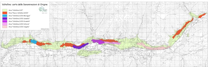 Zonazione Valtellina